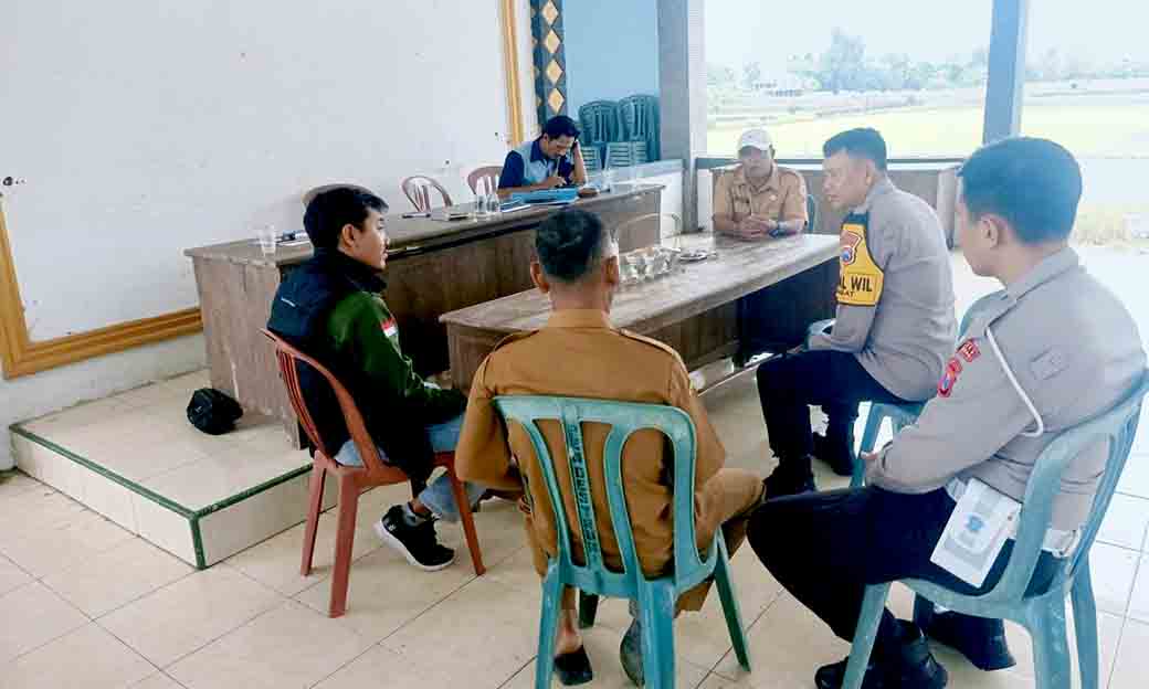 Kapolsek Babat Gelar Sosialisasi Ketahanan Pangan Di Desa Truni