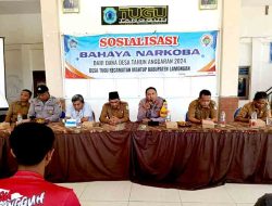 Kapolsek Mantup Iptu Kharis Gencarkan Sosialisasi Bahaya Narkoba di Wilayah Hukumnya