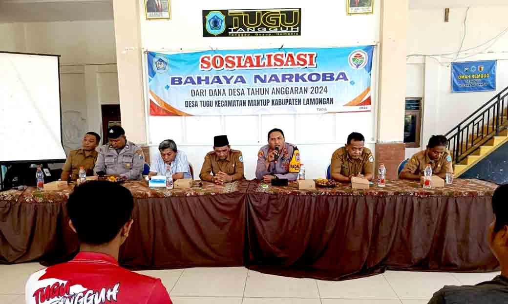 Kapolsek Mantup Iptu Kharis Gencarkan Sosialisasi Bahaya Narkoba Di Wilayah Hukum Binaannya