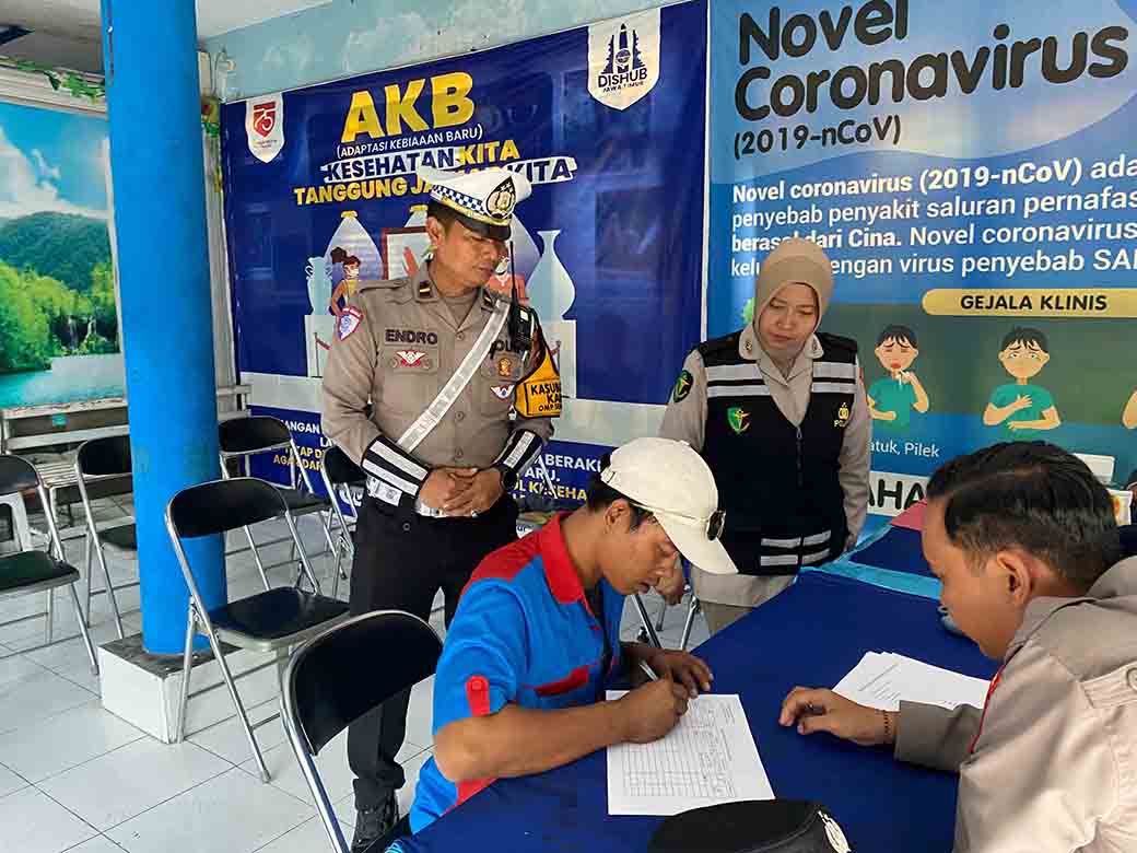 Kegiatan Ramp Check Tersebut Melibatkan Dinas Perhubungan (dishub) Provinsi Jawa Timur, Dishub Lamongan, Polres Lamongan, Serta Jasa Raharja.