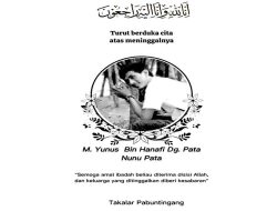 Muhammad Yunus Tutup Usia, Takalar Pa’bunting Berduka