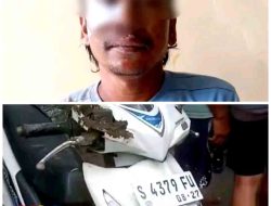 Pelaku Jambret Dompet Serta Handphone di Laci Motor Berhasil Diamankan Polsek Laren