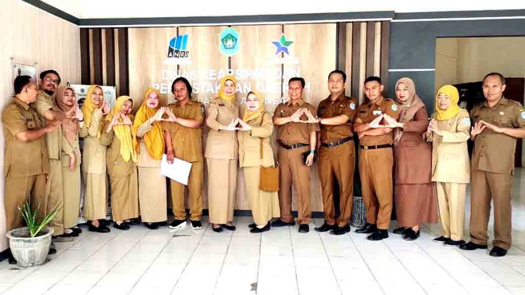 Pemkab Lamongan Raih Peringkat Lima Nasional Dalam Pengawasan Kearsipan 2024