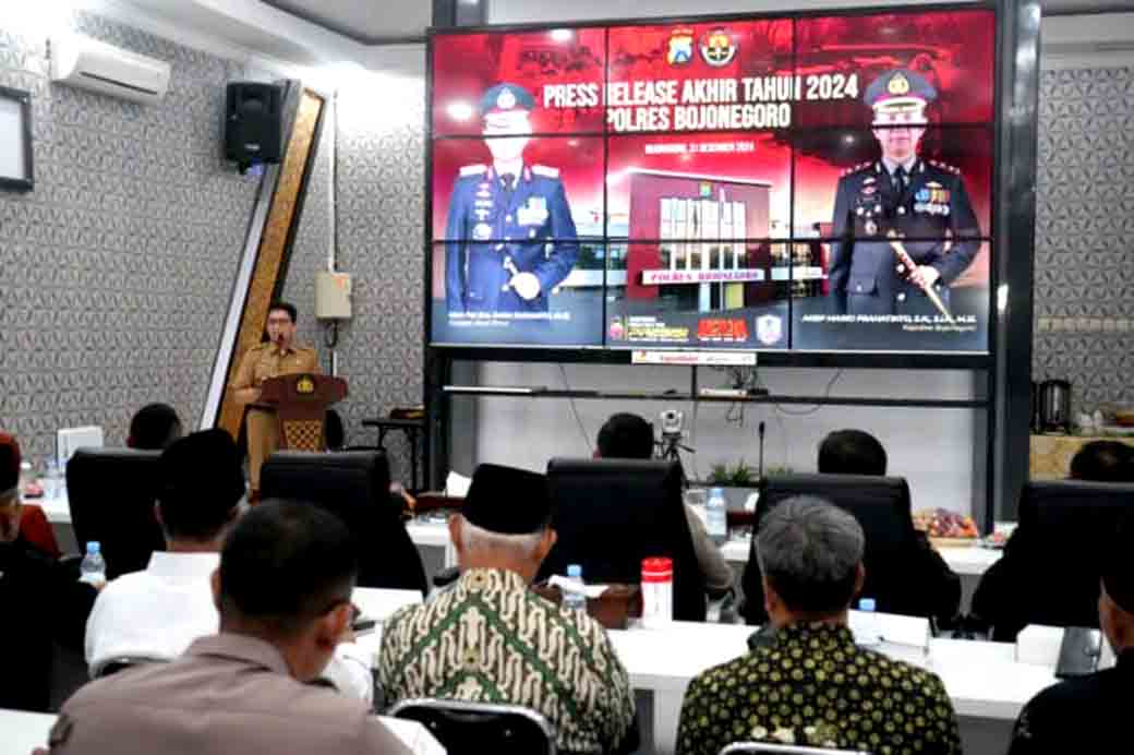 Pj Bupati Bojonegoro Apresiasi Kinerja Polres Bojonegoro Setahun Terakhir