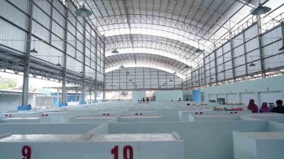 Plt. Bupati Sidoarjo Resmikan Pasar Surungan Di Desa Penambangan, Kecamatan Balongbendo