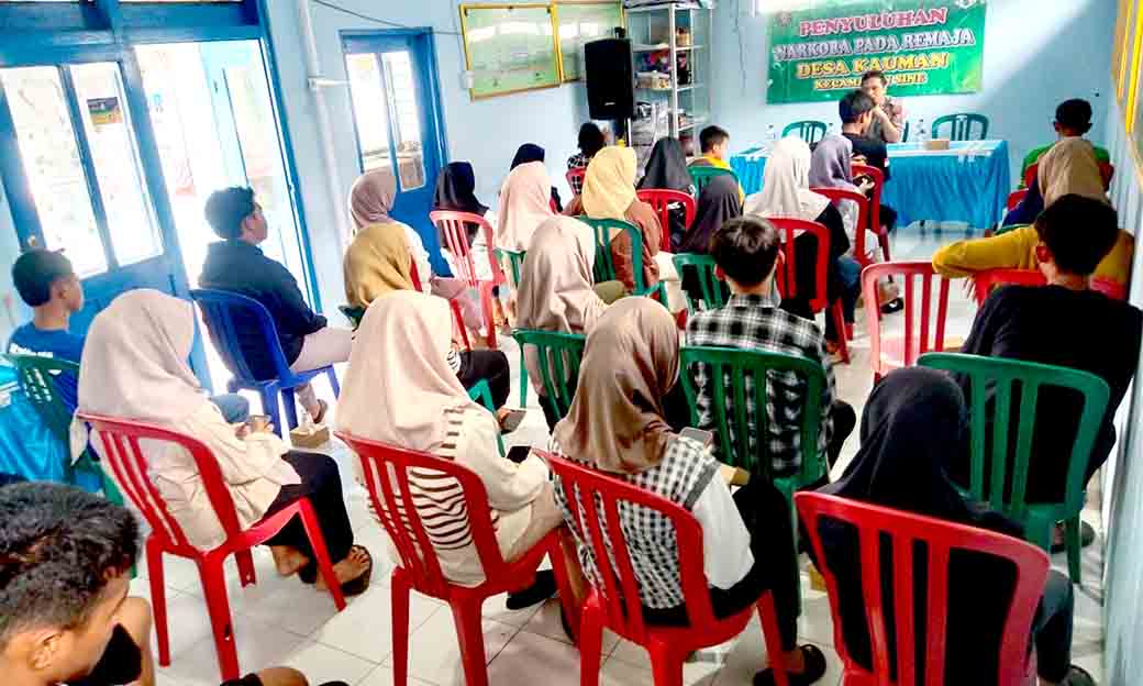 Polisi Ngawi Sosialisasi Bahaya Narkoba