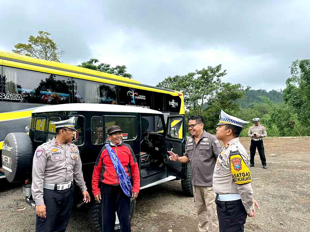 Polres Probolinggo Tes Urine Sopir Jeep Dan Bus Wisata