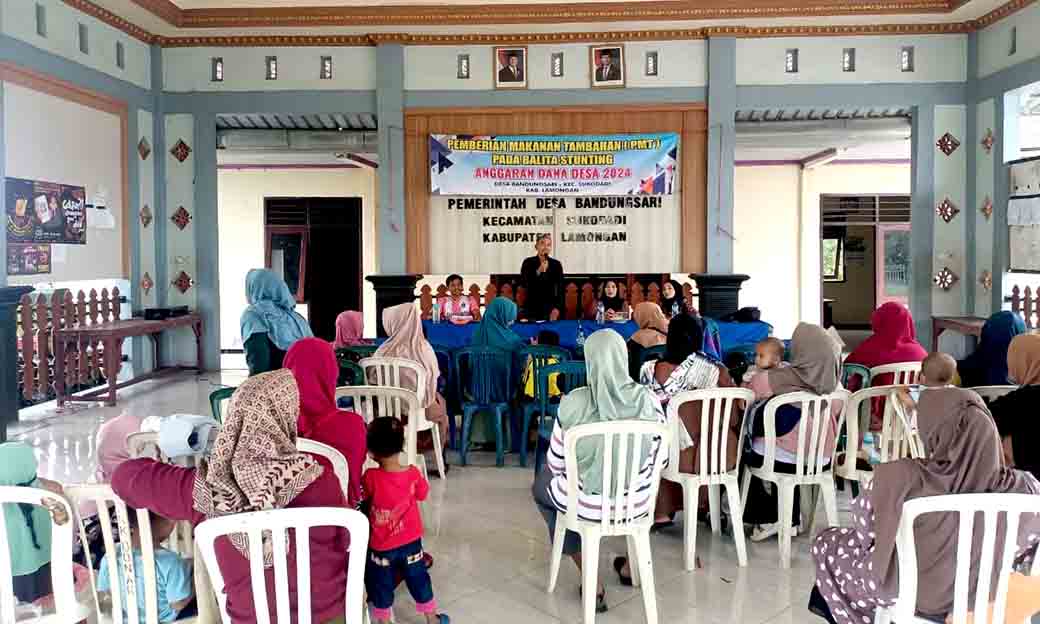 Program Pemberian Makanan Tambahan Untuk Balita Stunting Desa Bandungsari