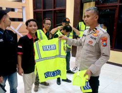 Satbinmas Polres Lamongan Apelkan dan Gelar Pembinaan Komunitas Motor di Lamongan