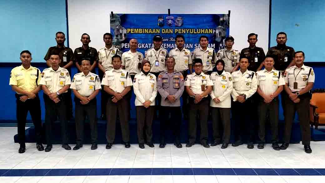 Satbinmas Polres Lamongan Berikan Pembinaan Dan Penyuluhan Kepada Satpam Rs Muhammadiyah Lamongan