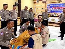 Satlantas Polres Lamongan Gelar Pelatihan Penanggulangan Penderita Gawat Darurat (PPGD)