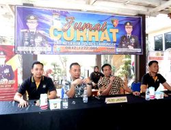 Satreskrim Polres Lamongan Gelar Jumat Curhat, Tampung Aspirasi Masyarakat Petani Tambak