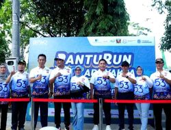 Wakapolres Lamongan Hadiri Jalan Sehat dan Senam Bersama HUT KORPRI ke-53 Tahun 2024