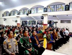 Dandim 0711/Pemalang dan Forkopimda Monitoring Perayaan Natal 2024, Tegaskan Pentingnya Toleransi Beragama