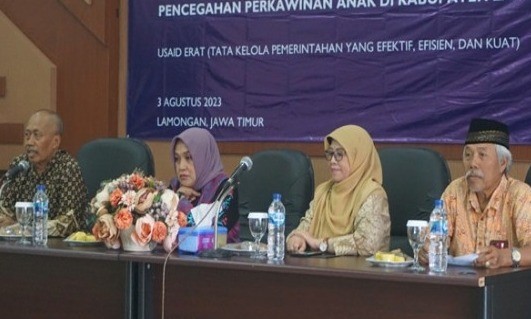Angka Perkawinan Anak Di Kabupaten Lamongan Menurun