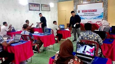 Asesmen Seleksi Sekretaris Desa Ngancar Kaur Perencanaan Terpilih Duduki Jabatan 2