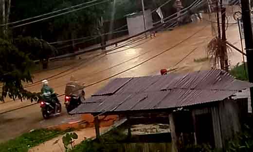 Banjir Rendam Sejumlah Daerah Di Tarakan