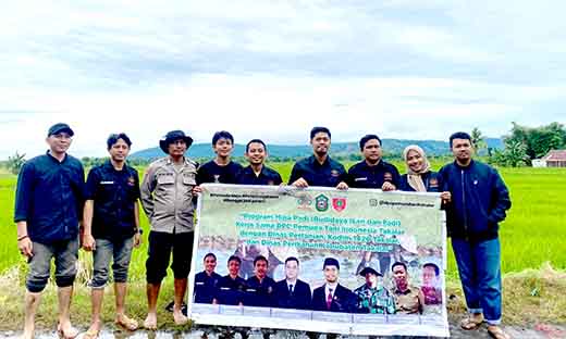 Dpc Pemuda Tani Indonesia Dan Dinas Pertanian Serta Perikanan Takalar Kolaborasi Lepas Perdana Bibit Ikan Nila Untuk Ketahanan Pangan 2