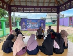 Kapolsek Laren Gelar Jumat Curhat Terkait Suatu Permasalahan Judi Online Yang Harus di Hilangkan