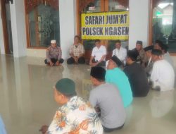 Kapolsek Ngasem Iptu Ardian Wahyudi mengajak seluruh lapisan masyarakat untuk menjaga situasi Kamtibmas yang aman, nyaman dan kondusif