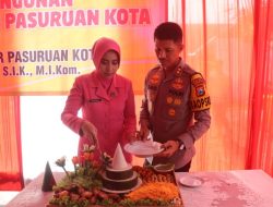 Polres Pasuruan Kota Bangun Barak Dalmas, Wujud Perhatian Kepada Anggota