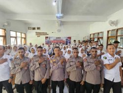 Bag SDM Polres Kediri Gelar Sosialisasi Rekrutmen Anggota Polri ke Sekolah-Sekolah