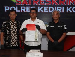 Polres Kediri Kota Berhasil Ungkap Kasus Curanmor di Pinggir Jalan Ds Titik Kec Semen