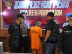 Polres Pasuruan Berhasil Amankan Tersangka Pembunuhan Tukang Las di Purwosari