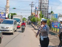 Polres Kediri Kota Siagakan 92 Personel untuk Antisipasi Kepadatan Lalu Lintas Libur Panjang