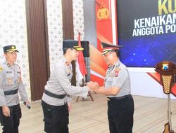 Kompol Muchlason Resmi Sandang Pangkat AKBP dalam Korps Raport Kenaikan Pangkat Pengabdian
