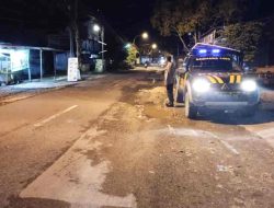 Polsek Sekaran Giat Patroli Blue Light Antisipasi Guantibmas Hitam-hitam di Wilayah Hukum Polsek Sekaran