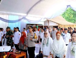 Kapolres Ngawi Hadiri Peresmian Sumur Bor di Desa Kenongorejo, Bringin