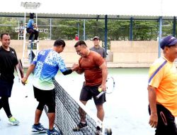 Kapolres dan Dandim Sampang Perkuat Sinergitas Lewat Tenis Bersama