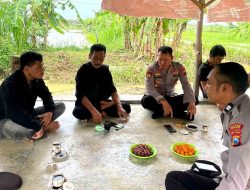 Kapolsek Bersama Anggotanya Melaksanakan Sambang Dengan Tokoh Perguruan Silat