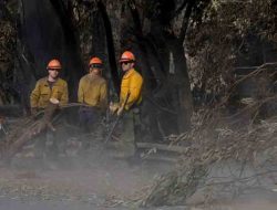 Petugas Damkar Los Angeles Bersiap Hadapi Angin Berbahaya ‘Terakhir’