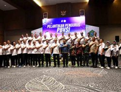 Ketua Umum PBVSI Jatim Lantik Pengurus Baru PBVSI Sidoarjo Periode 2024-2028