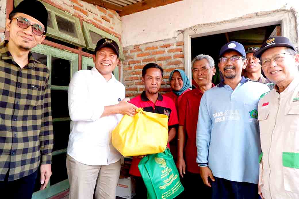 Plt. Bupati Sidoarjo Bersama Baznas Sidoarjo Percepat Renovasi Rumah Tidak Layak Huni