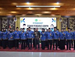 Pengukuhan Dewan Pengurus KORPRI Sidoarjo 2024-2029: Plt. Bupati Subandi Tekankan Pentingnya Pelayanan Prima