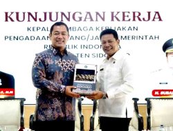 Plt. Bupati Subandi Sambut Positif Kunjungan Kepala LKPP di Sidoarjo