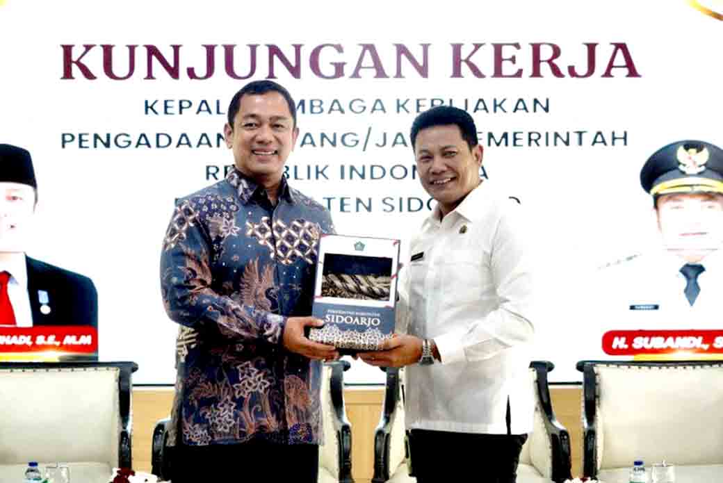 Plt. Bupati Subandi Sambut Positif Kunjungan Kepala Lkpp Di Sidoarjo