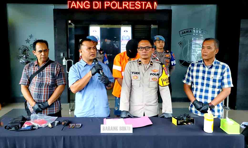 Polisi Berhasil Tangkap Komplotan Curanmor Asal Surabaya Saat Beraksi Di Kota Malang