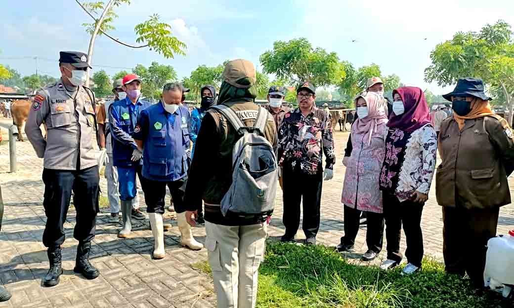 Polres Sampang Dukung Pemkab Atasi Pmk Hewan Ternak