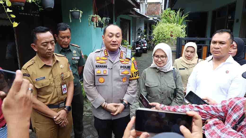 Polresta Malang Kota Bersama Dinsos Beri Pendampingan