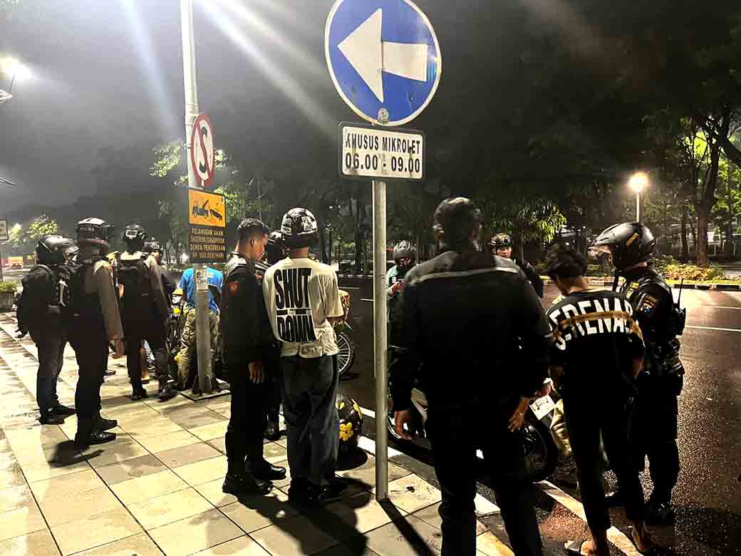 Polrestabes Surabaya Amankan 5 Pemuda Diduga Pesilat Yang Konvoi