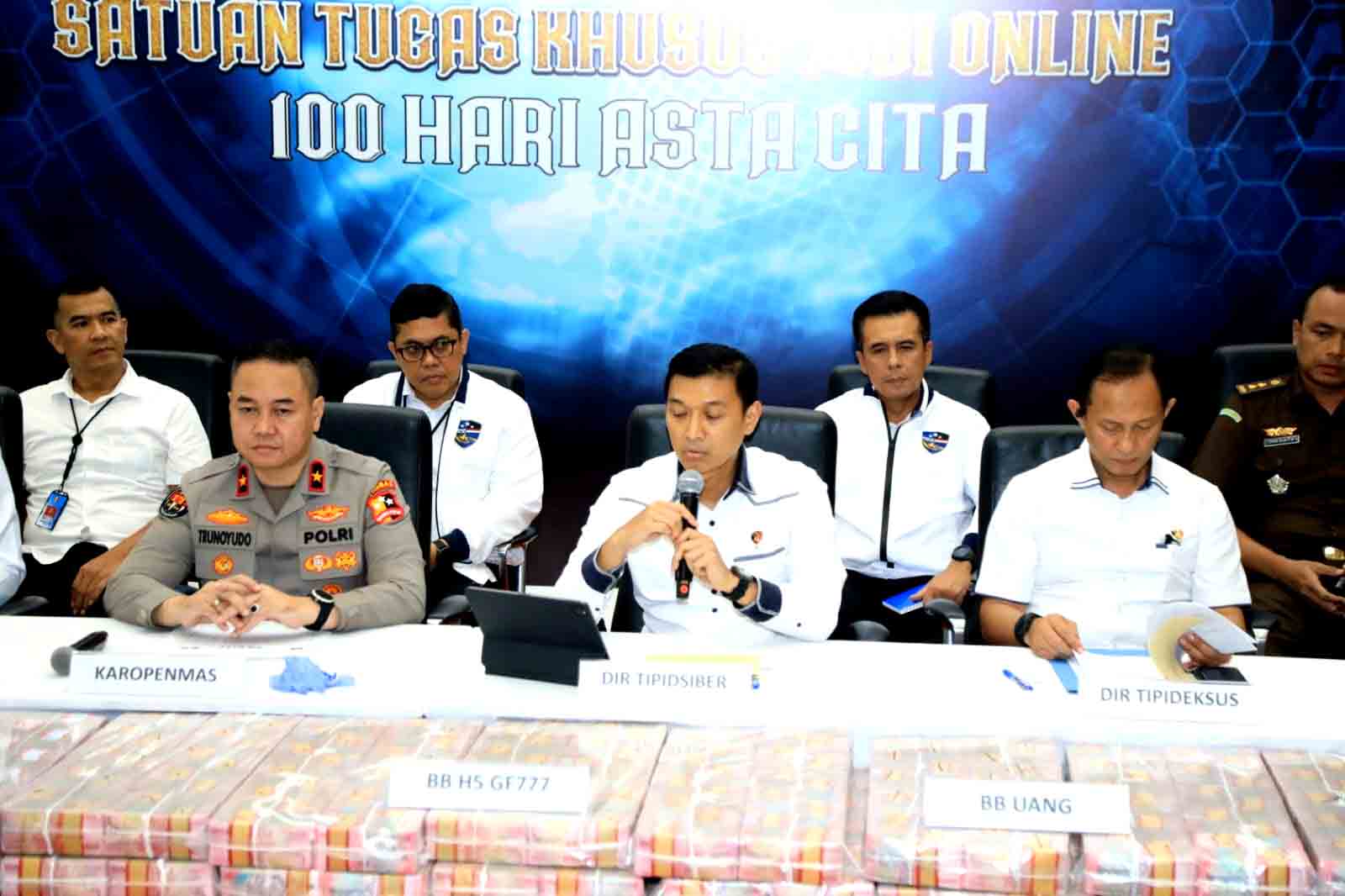 Polri Ungkap Tiga Kasus Besar Judi Online Sita Aset Rp61 Miliar, Ungkap Sindikat Internasional