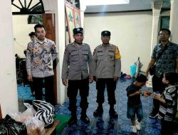 Polsek Ngasem Pam Ibadah Syukur Awal Tahun di GBI Efrata Desa Nambaan