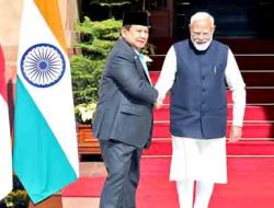 Prabowo Ingin Indonesia Perkuat Kerja Sama Ekonomi dengan India