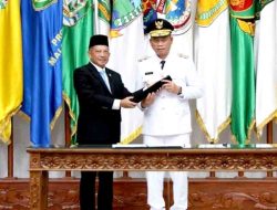 Prof Fadjry Djufry Resmi Dilantik sebagai Pj Gubernur Sulsel