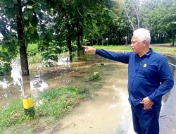Ketua DPRD Ngawi Turun Langsung ke Lokasi Banjir, Minta Respon Cepat dari BPBD dan Dinas Pertanian