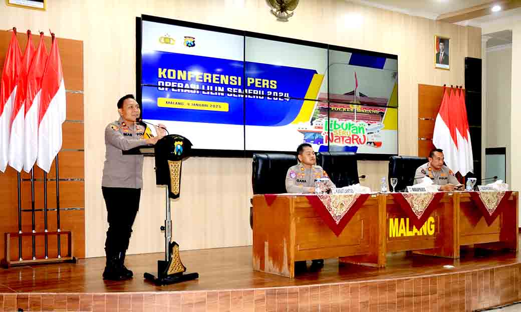 Tren Kriminalitas Dan Kecelakaan Menurun Selama Operasi Lilin 2024 Di Malang